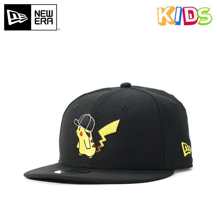 別注 ニューエラ キッズ ポケモン コラボ キャップ 帽子 スナップバック 9fifty Pikachu ブラック New Era Youth Pokemon キッズ 子供用 帽子屋オンスポッツ 通販 Paypayモール