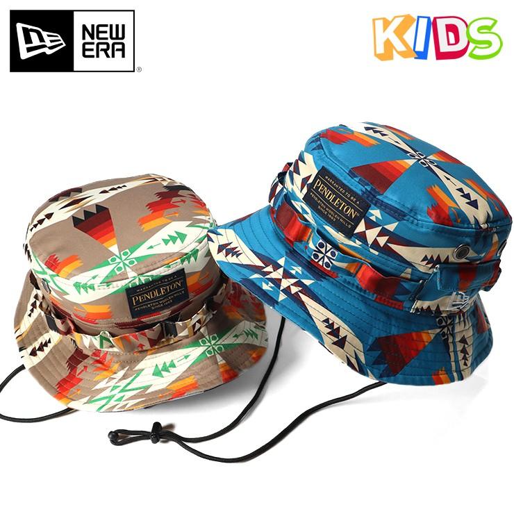 ニューエラ キッズ ペンドルトン コラボ アドベンチャーハット Adventure New Era Kids Pendleton キッズ 子供用 帽子屋オンスポッツ 通販 Paypayモール