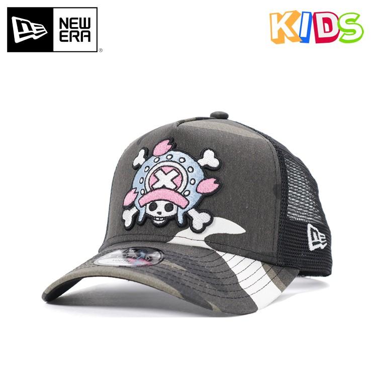 ニューエラ キッズ ワンピース コラボ メッシュキャップ 帽子 9forty Chopper アーバンカモ ブラック カモフラ 迷彩柄 New Era One Piece 子供用 帽子屋オンスポッツ 通販 Paypayモール