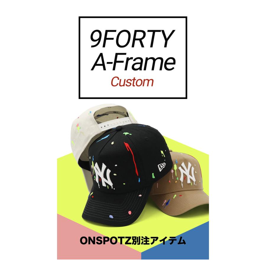 NEW ERA（ニューエラ） キャップ スプラッシュ ONSPOTZ別注 : ONSPOTZ