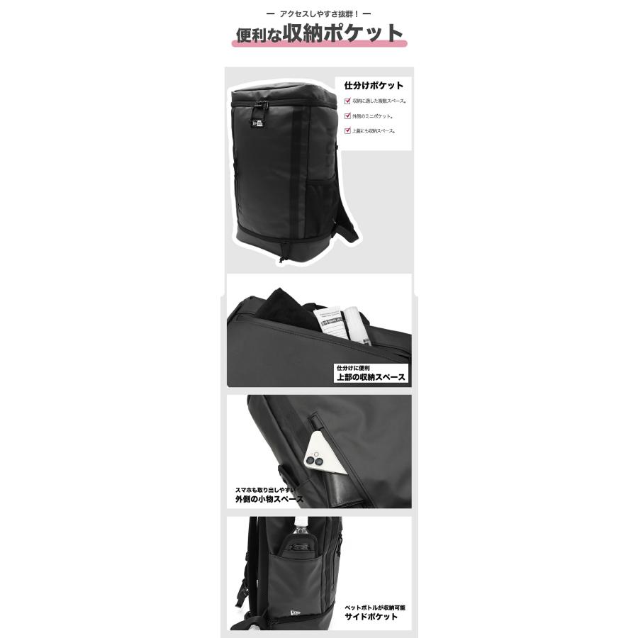 ニューエラ バッグ ボックスパック リュックの画像
