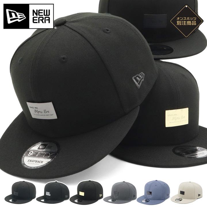 NEW ERA ニューエラ キャップ メタルプレート ONSPOTZ別注 NEW ERA ニューエラ キャップ メタルプレート ONSPOTZ別注