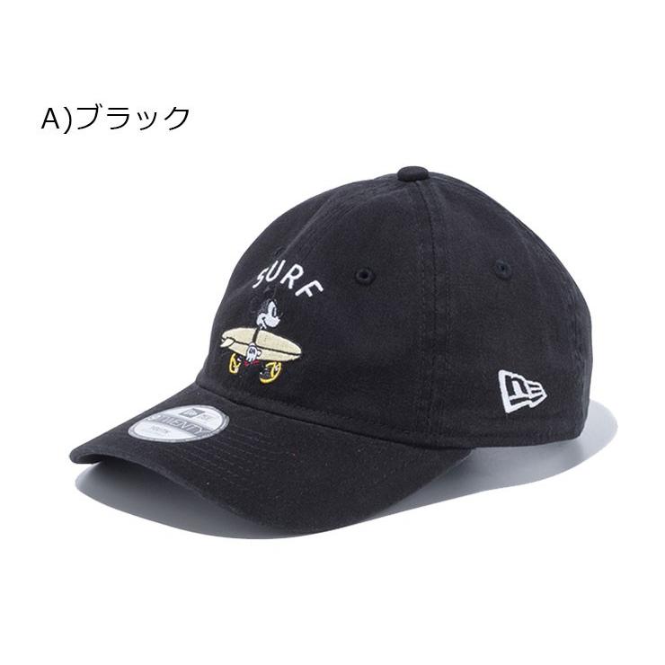ニューエラ キッズ ディズニー コラボ キャップ サイズ調整 9twenty Mickey Surf ウォッシュ加工 New Era Youth Disney 帽子屋オンスポッツ 通販 Paypayモール