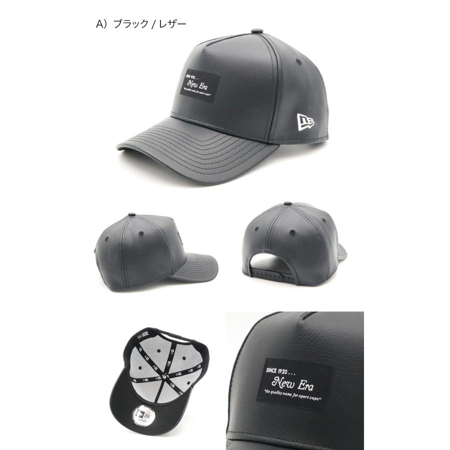 NEW ERA ニューエラキャップ 9FORTY-A ブラックパッチ ONSPOTZ