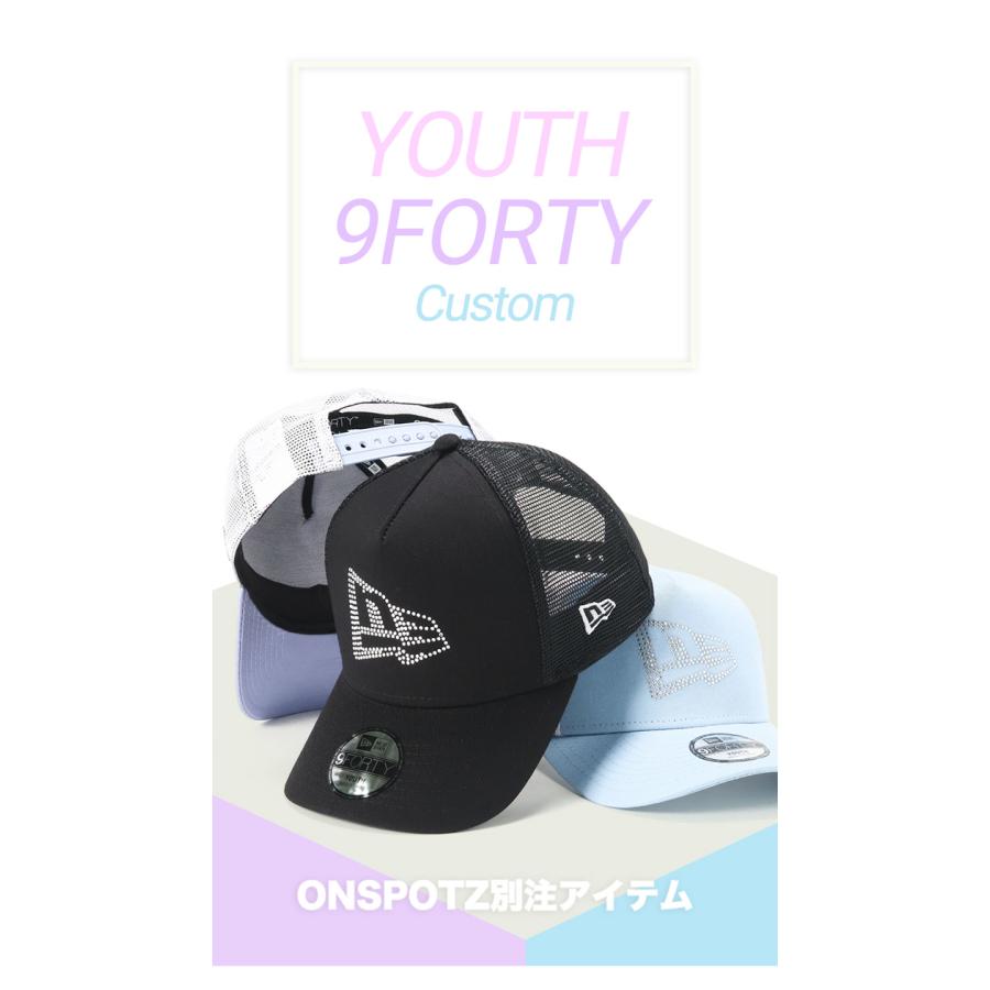 NEW ERA ニューエラ キッズ メッシュキャップ ラインストーン NEW ERA ニューエラ キッズ メッシュキャップ ラインストーン
