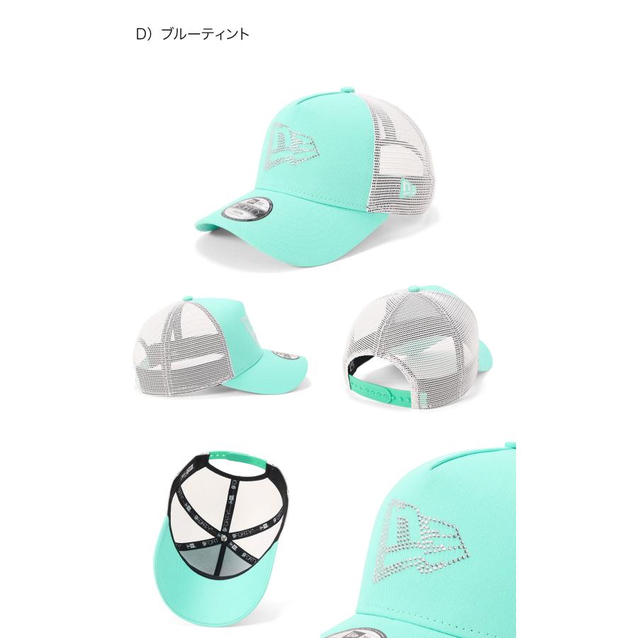 【極美品】Rady レディ Rロゴ ラインストーン メッシュキャップ ホワイト 2個セット ほぼ未使用 まとめ売り 希少 NEW ERA（ニューエラ） キッズ メッシュキャップ ラインストーン