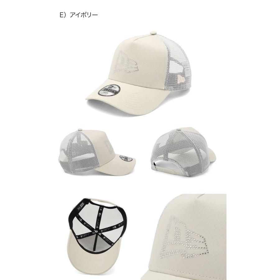 【極美品】Rady レディ Rロゴ ラインストーン メッシュキャップ ホワイト 2個セット ほぼ未使用 まとめ売り 希少 NEW ERA（ニューエラ） キッズ メッシュキャップ ラインストーン