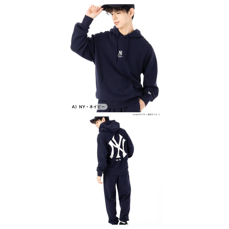 NEW ERA（ニューエラ） スウェットパーカー MLB ゆったり : ONSPOTZ