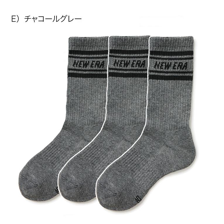 NEW ERA（ニューエラ） 靴下 クルーソックス 3個パック : ONSPOTZ