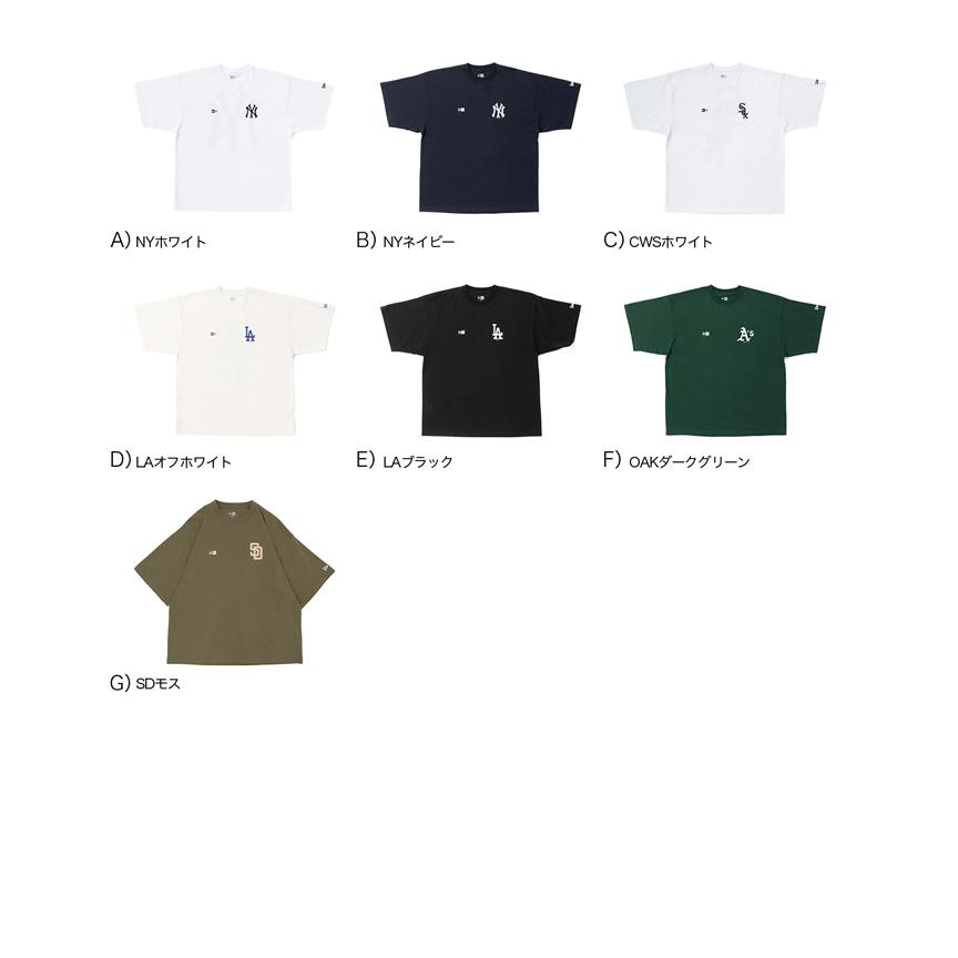 NEW ERA ニューエラ 半袖Tシャツ オーバーサイズ MLB ONSPOTZ NEW ERA ニューエラ 半袖Tシャツ オーバーサイズ MLB ONSPOTZ