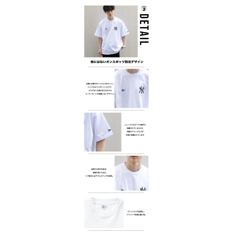 NEW ERA ニューエラ 半袖Tシャツ オーバーサイズ MLB ONSPOTZ