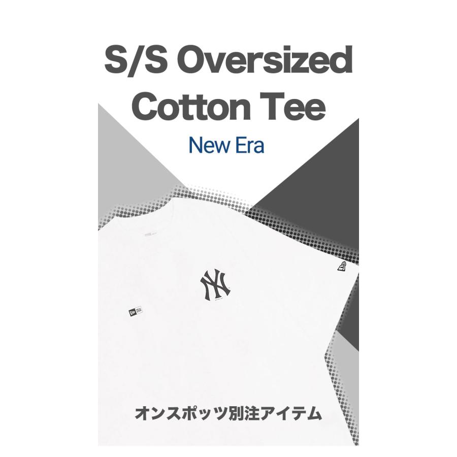 NEW ERA（ニューエラ） 半袖Tシャツ オーバーサイズ MLB ONSPOTZ別注