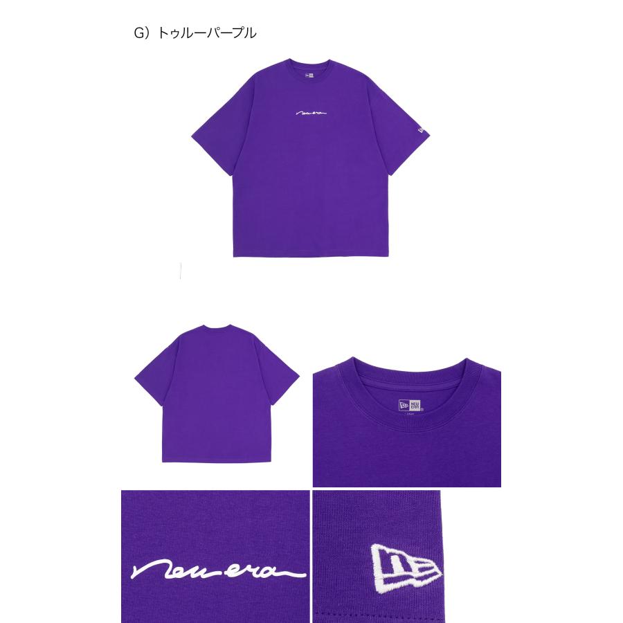 NEW ERA（ニューエラ） 半袖Tシャツ オーバーサイズ 手書き ONSPOTZ