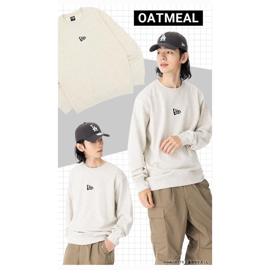 NEW ERA（ニューエラ） スウェットトレーナー フラッグロゴ ゆったり