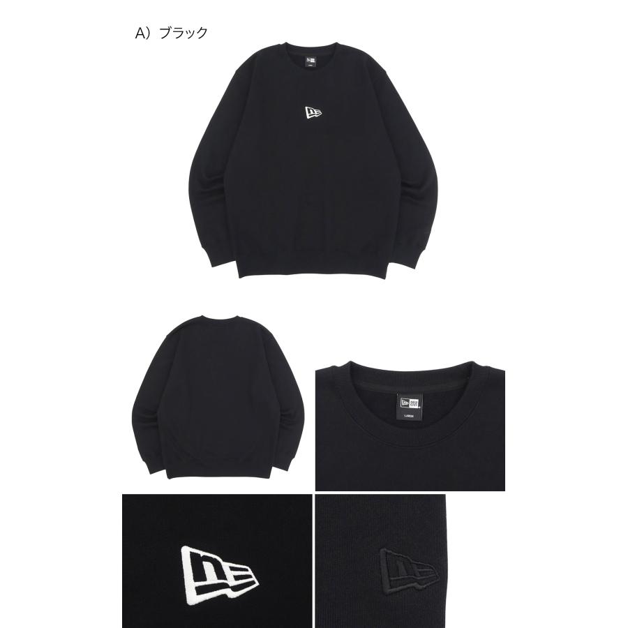 NEW ERA（ニューエラ） スウェットトレーナー フラッグロゴ ゆったり