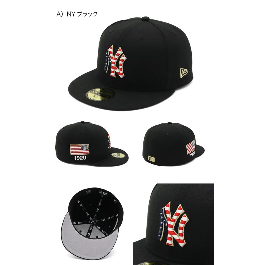 ニューエラキャップ 59FIFTY アメリカ国旗 ONSPOTZ別注｜caponspotz｜03