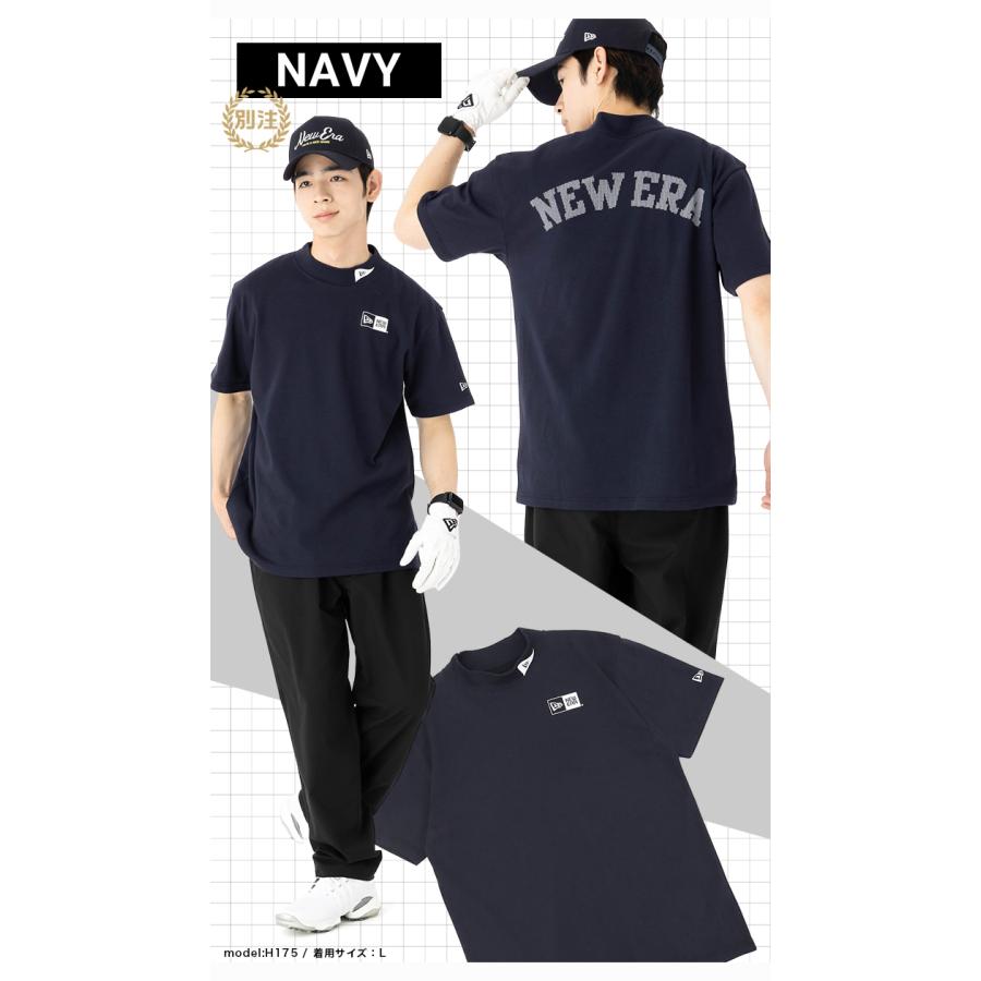 NEW ERA ニューエラゴルフ モックネック 半袖T ONSPOTZ別注 NEW ERA ニューエラゴルフ モックネック 半袖T ONSPOTZ別注