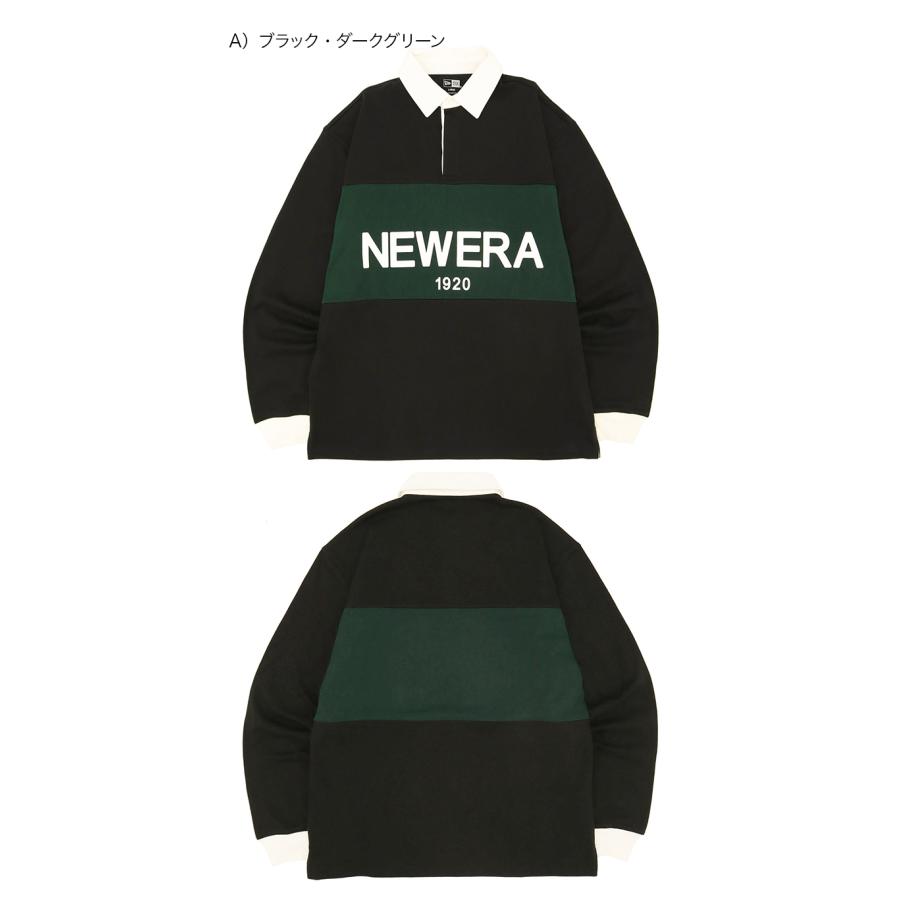 NEW ERA（ニューエラ） GOLFアパレル ラガーシャツ2トーン ONSPOTZ