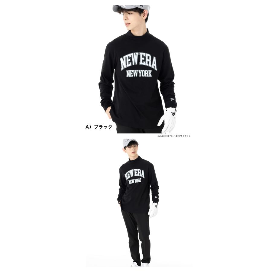 NEW ERA ニューエラゴルフ 長袖Tシャツ ハイネック 防寒 NEW ERA ニューエラゴルフ 長袖Tシャツ ハイネック 防寒
