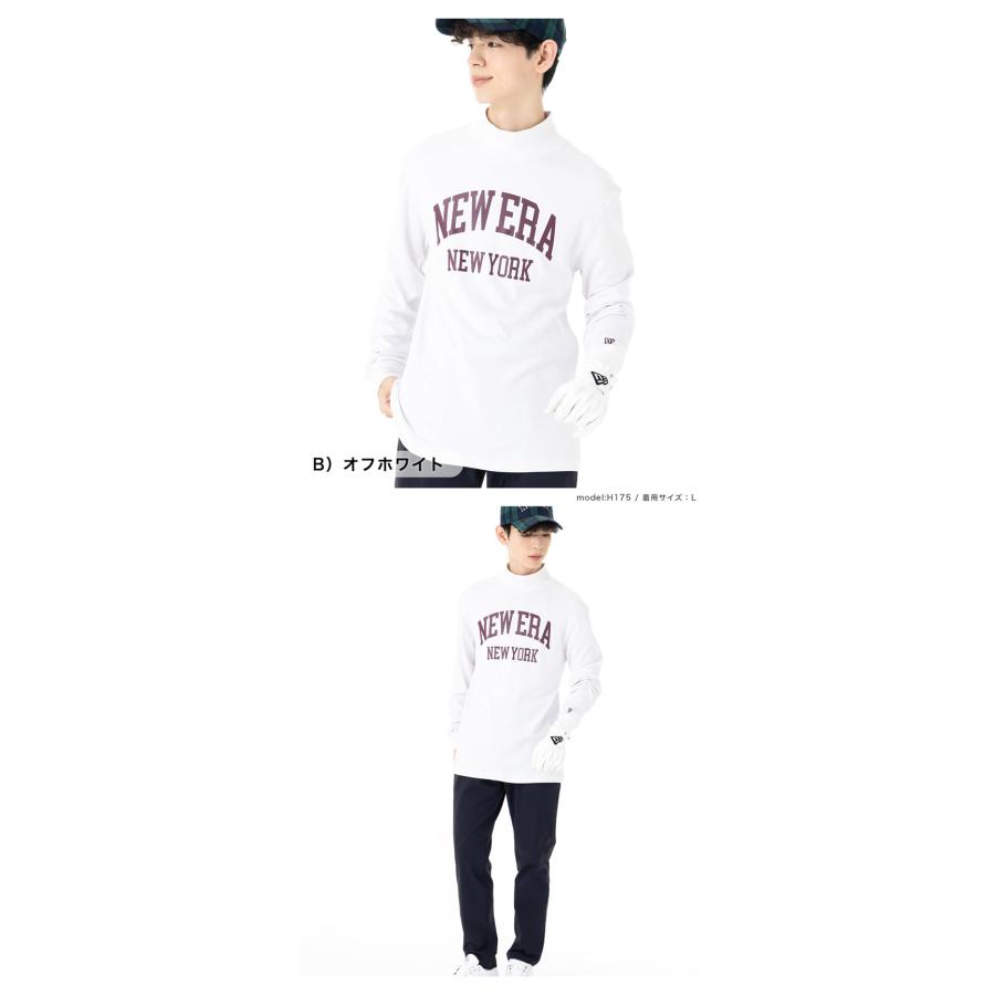 NEW ERA ニューエラゴルフ 長袖Tシャツ ハイネック 防寒 NEW ERA ニューエラゴルフ 長袖Tシャツ ハイネック 防寒