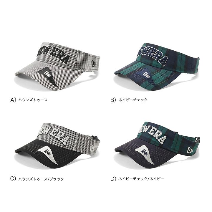 NEW ERA ニューエラゴルフ サンバイザー チェック ONSPOTZ別注 NEW ERA ニューエラゴルフ サンバイザー チェック ONSPOTZ別注