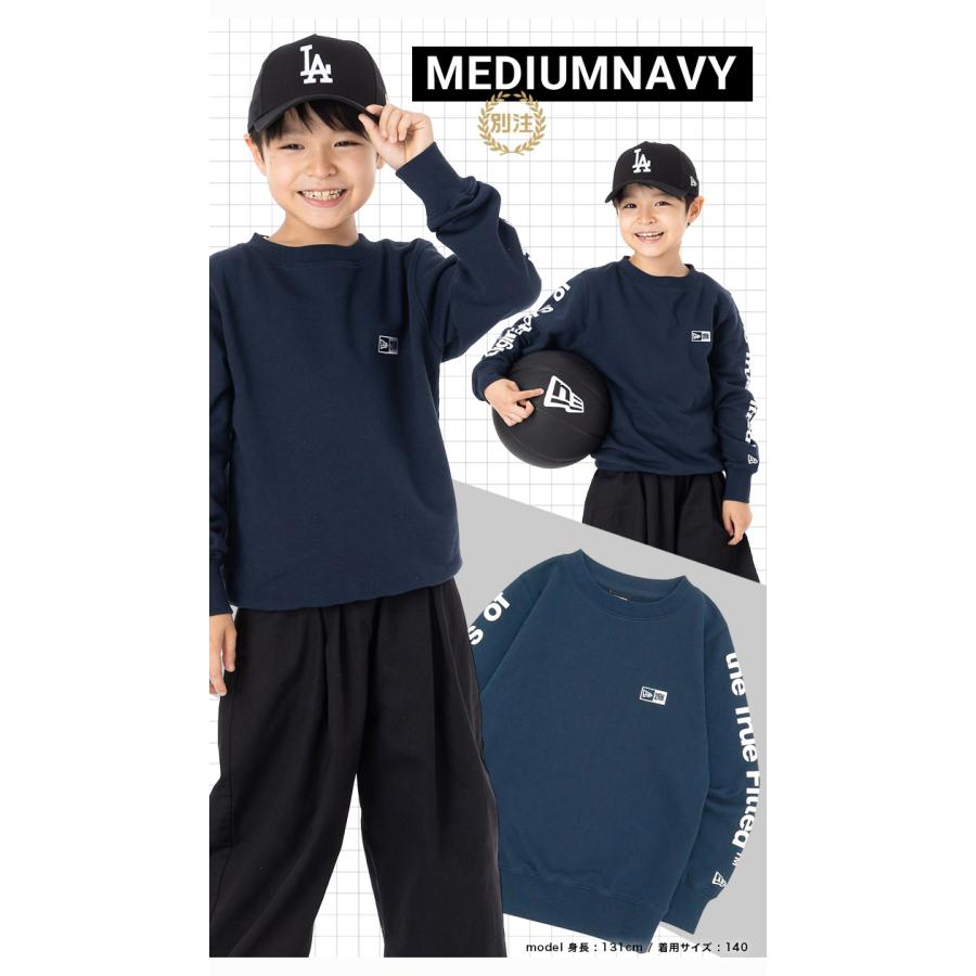 NEW ERA（ニューエラ） ニューエラキッズ トレーナー ロゴ ONSPOTZ別注