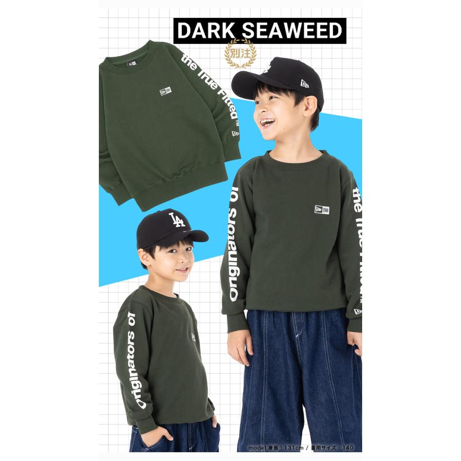 NEW ERA（ニューエラ） ニューエラキッズ トレーナー ロゴ ONSPOTZ別注