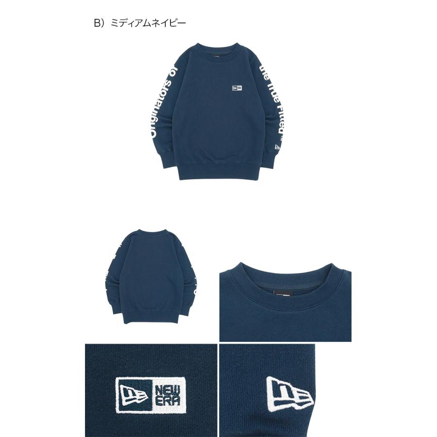 NEW ERA（ニューエラ） ニューエラキッズ トレーナー ロゴ ONSPOTZ別注