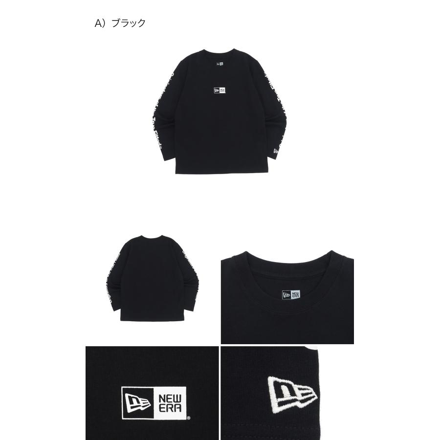 NEW ERA（ニューエラ） ニューエラキッズ 長袖Tシャツ 袖ロゴ ONSPOTZ