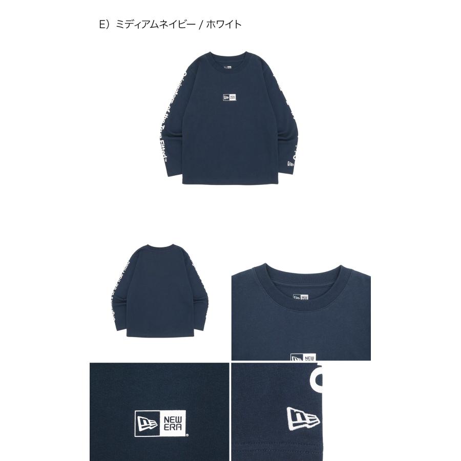 NEW ERA（ニューエラ） ニューエラキッズ 長袖Tシャツ 袖ロゴ ONSPOTZ