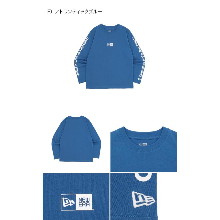 NEW ERA（ニューエラ） ニューエラキッズ 長袖Tシャツ 袖ロゴ ONSPOTZ