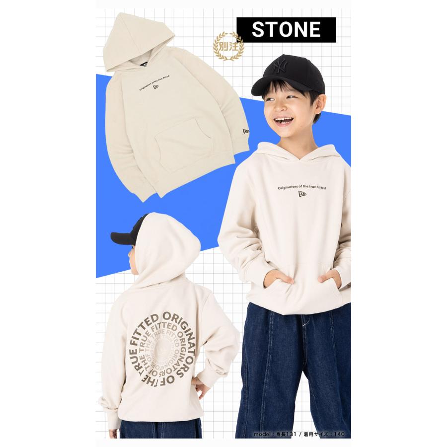 NEW ERA（ニューエラ） ニューエラキッズ パーカー サークルバッグロゴ