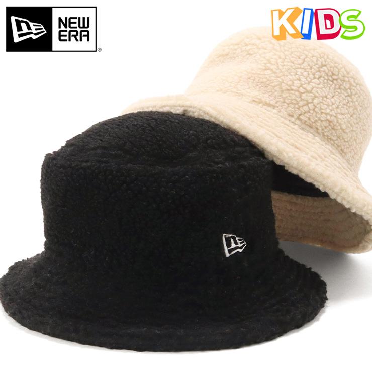 NEW ERA（ニューエラ） キッズ バケットハット ボアフリースファー