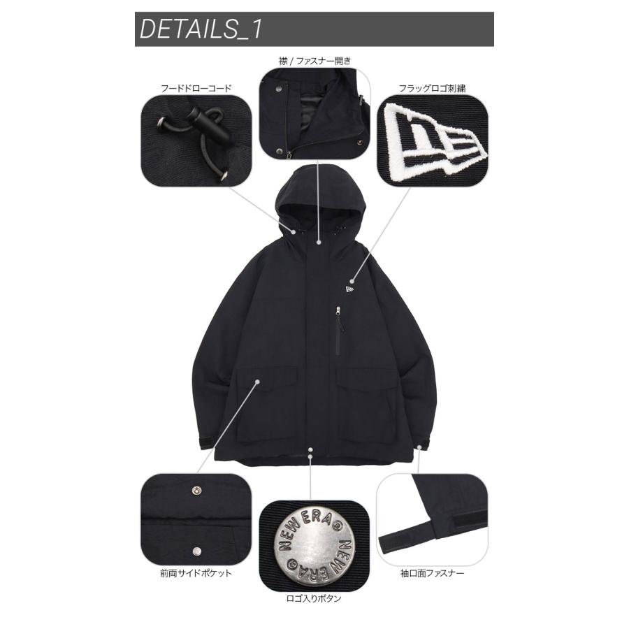 NEW ERA ニューエラ マウンテンパーカー ジャケット アウター NEW ERA ニューエラ マウンテンパーカー ジャケット アウター