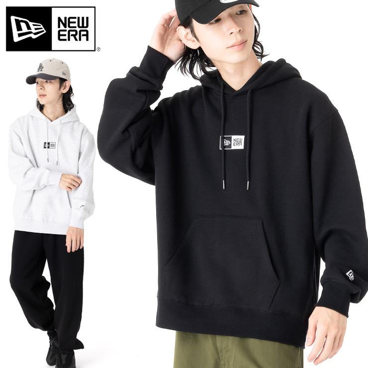 IRAK BOXロゴパーカー XL NEW ERA（ニューエラ） パーカー BoxLogoオーバーサイズ ボックスロゴ