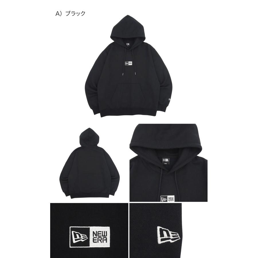 ボックスロゴオーバーサイズパーカー❤︎ NEW ERA（ニューエラ） パーカー パーカー BoxLogoオーバーサイズ