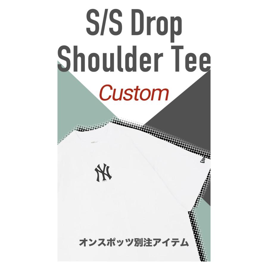 ニューエラ 半袖Tシャツ オーバーサイズドロップ ONSPOTZ別注の画像