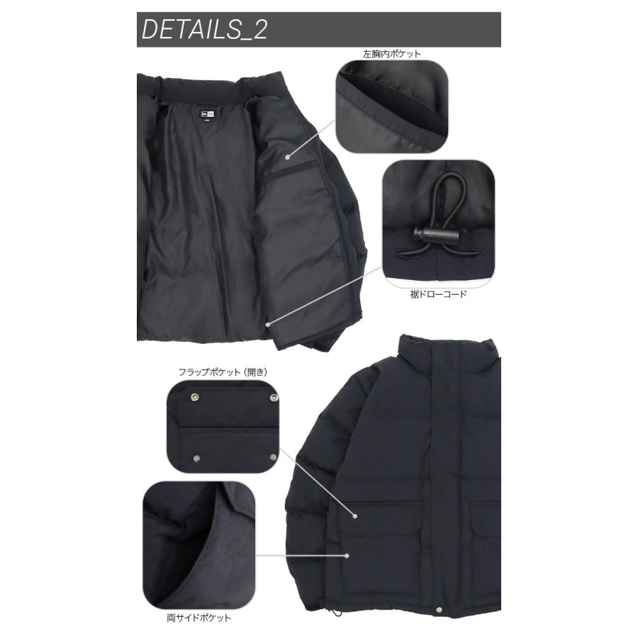 NEW ERA（ニューエラ） ダウンジャケット ボックスロゴ ONSPOTZ別注