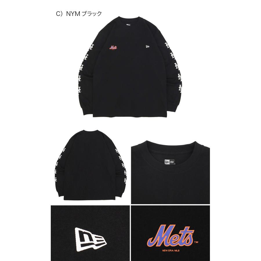 NEW ERA（ニューエラ） 長袖Tシャツ MLB 綿コットン : ONSPOTZ Yahoo