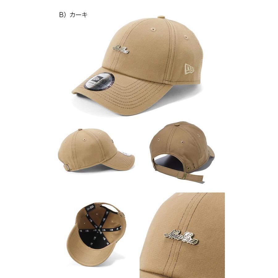 NEW ERA ニューエラ キャップ カジュアルクラシック メタルロゴ 