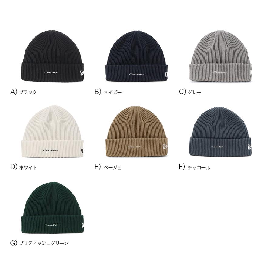 NEW ERA（ニューエラ） リブカフニット帽 HANDWRITTEN ONSPOTZ別注