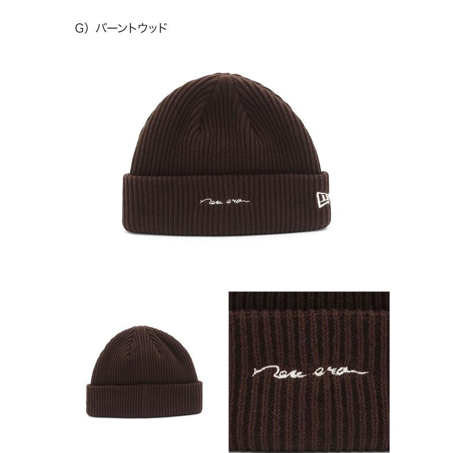 NEW ERA（ニューエラ） リブカフニット帽 HANDWRITTEN ONSPOTZ別注