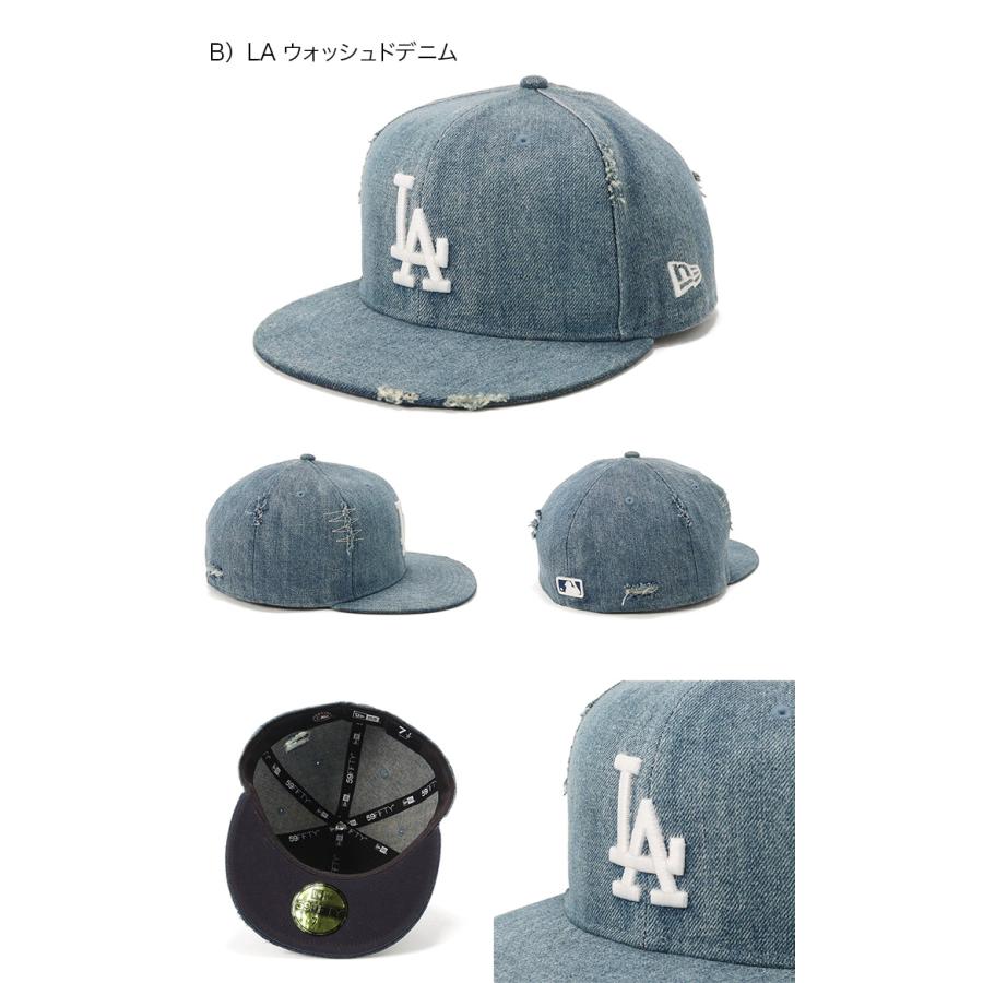 ニューエラキャップ 59FIFTY MLB ダメージ｜caponspotz｜05