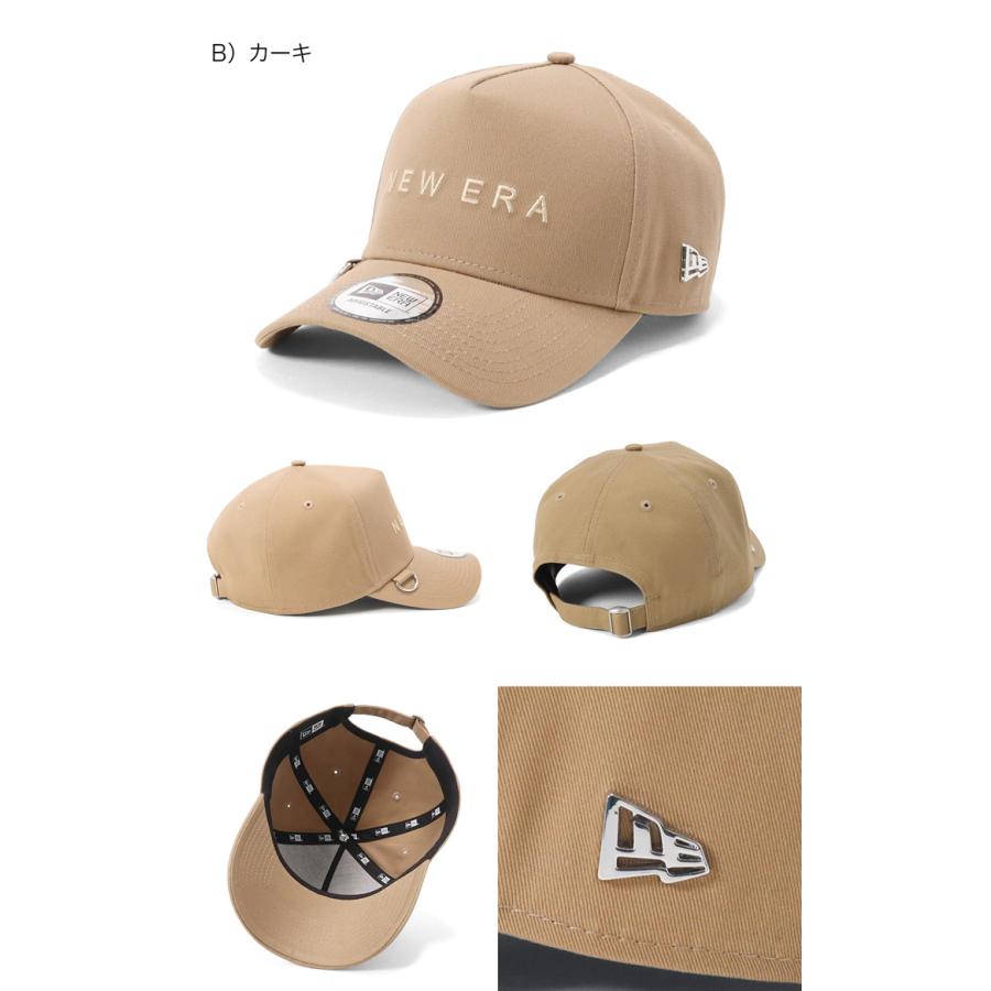 NEW ERA ニューエラキャップ 9FORTYA-Frame メタルフラッグロゴ NEW ERA ニューエラキャップ 9FORTYA-Frame メタルフラッグロゴ