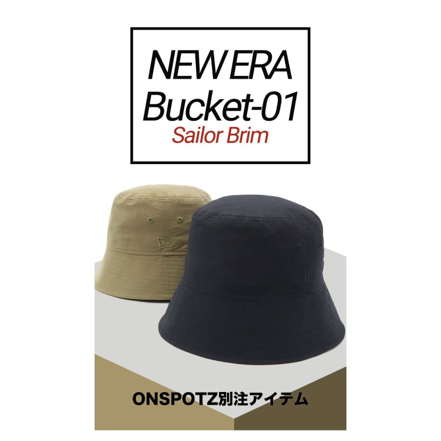 NEW ERA ニューエラ バケットハット 深め ONSPOTZ別注 : ONSPOTZ NEW ERA ニューエラ バケットハット 深め ONSPOTZ別注 : ONSPOTZ