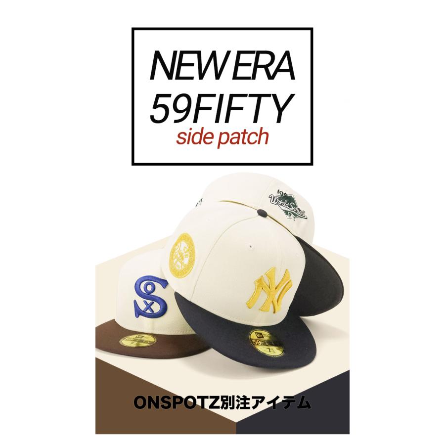 NEW ERA ニューエラキャップ ONSPOTZ別注 59FIFTYサイドバッチ