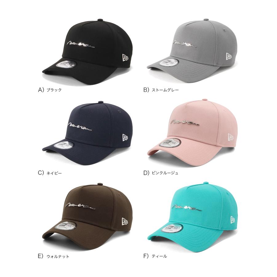 NEW ERA（ニューエラ） ニューエラキャップ 9FORTYA-Frame メタルロゴ