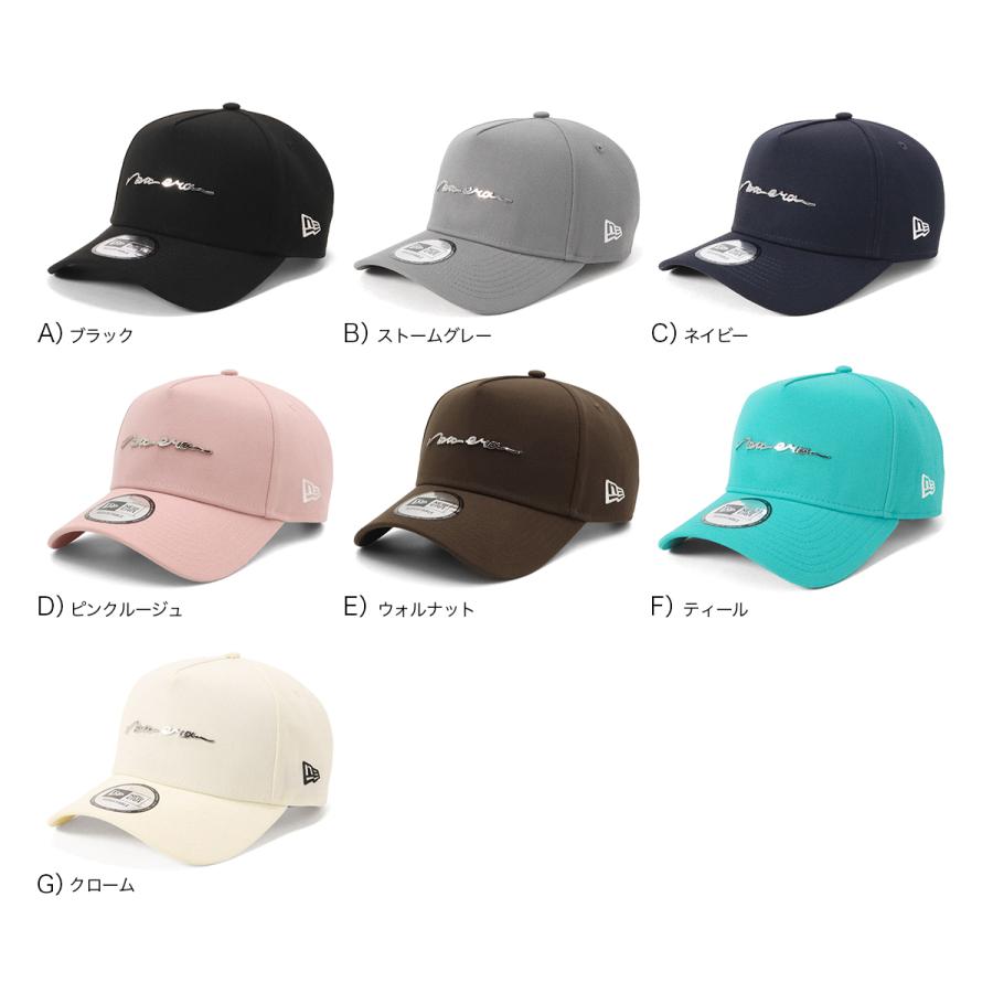 NEW ERA（ニューエラ） ニューエラキャップ 9FORTYA-Frame メタルロゴ