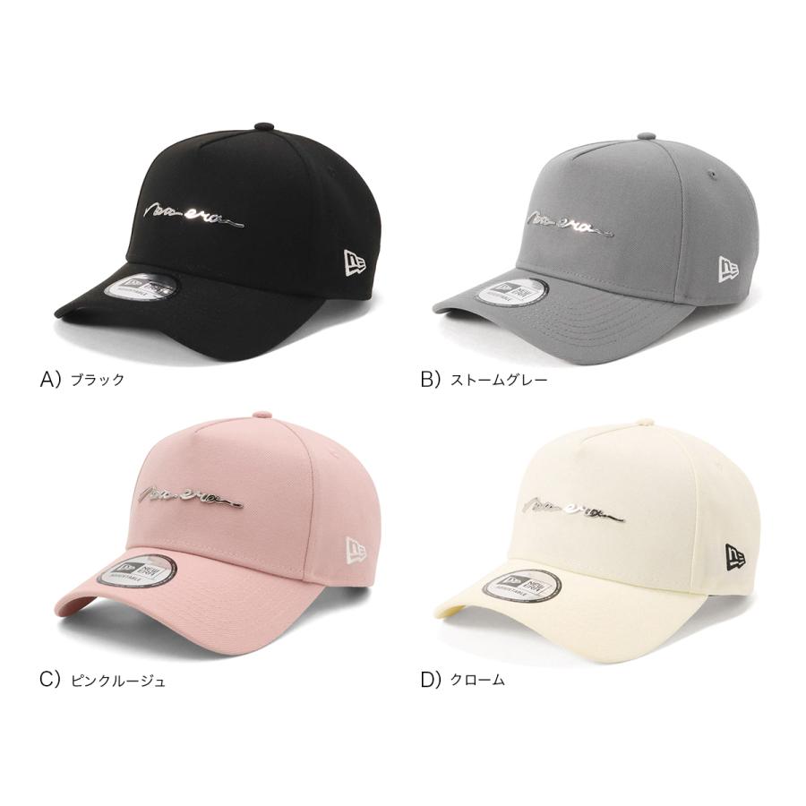 NEW ERA（ニューエラ） ニューエラキャップ 9FORTYA-Frame メタルロゴ