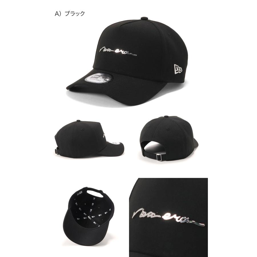 NEW ERA（ニューエラ） ニューエラキャップ 9FORTYA-Frame メタルロゴ